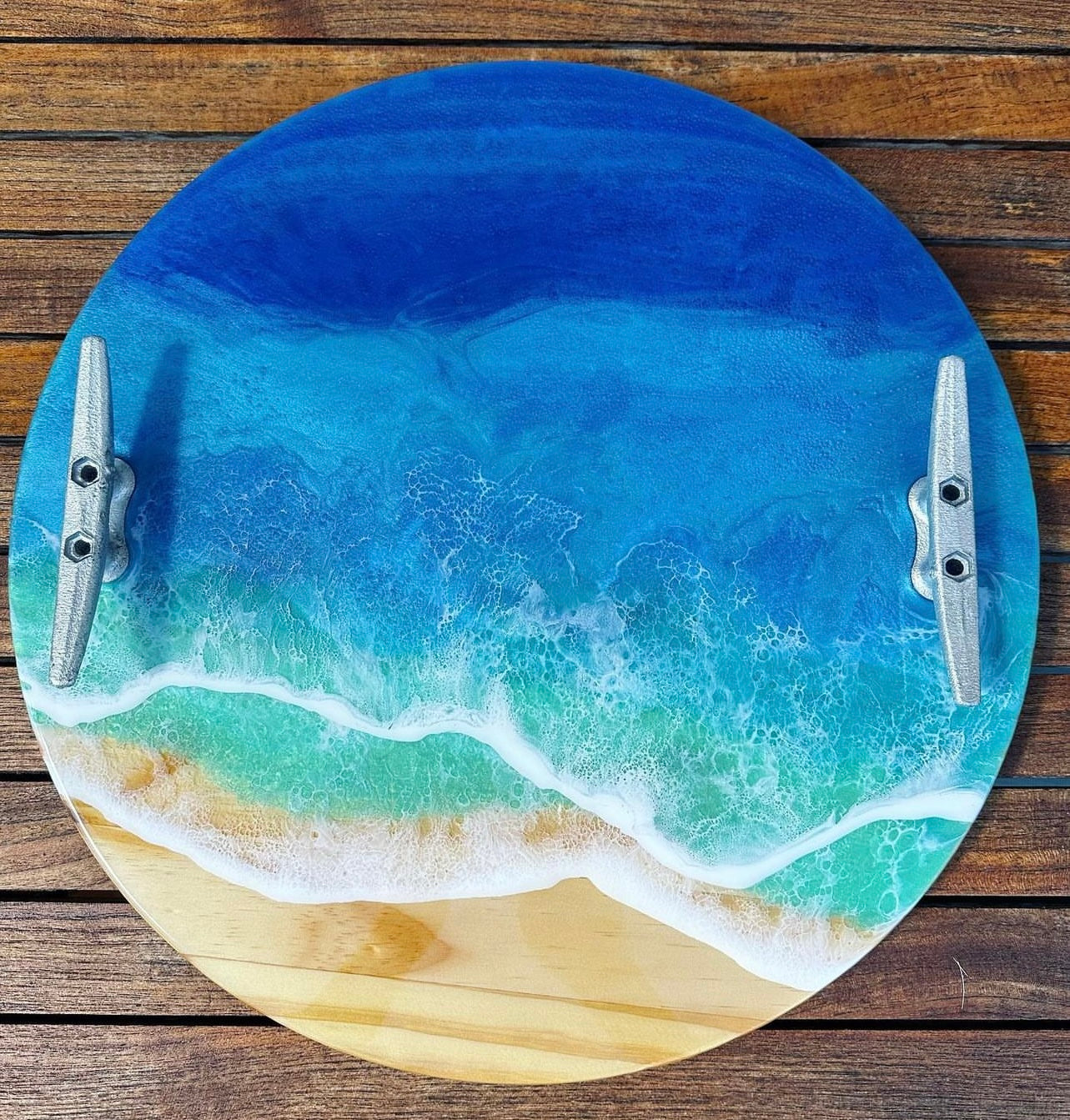 18” Serving Board with Boat Cleats